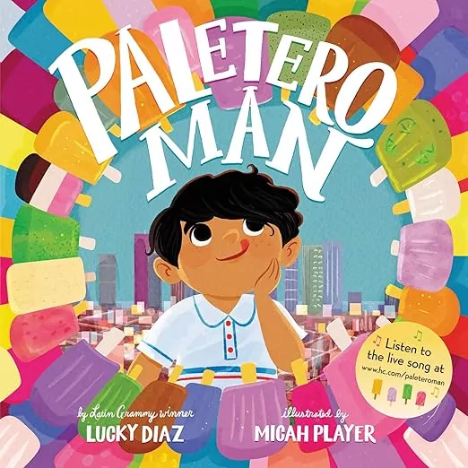 Book cover "Paletero Man"